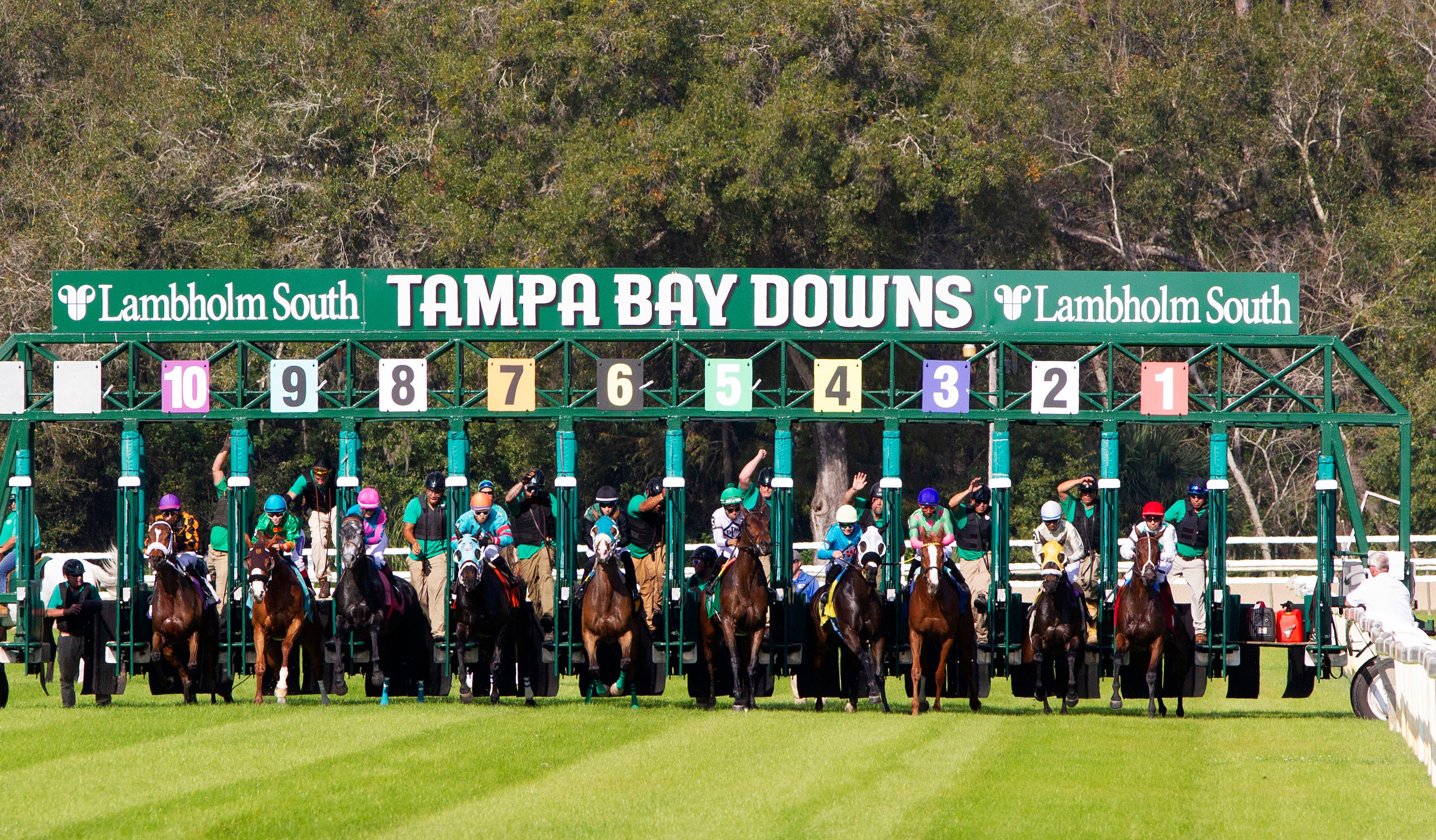 Tampa ready to open meet after hurricane damage